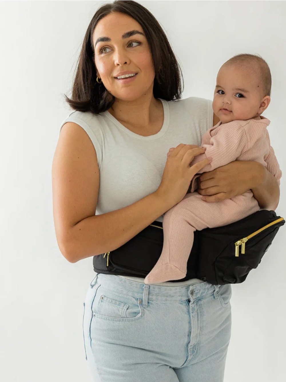 Plus sized Tush Hands-Free Baby Seat